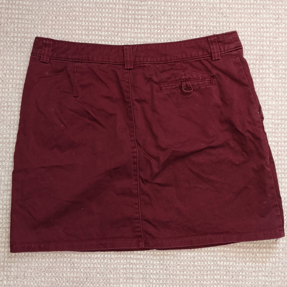 Old Navy Red Mini Skirt - Picture 2 of 3